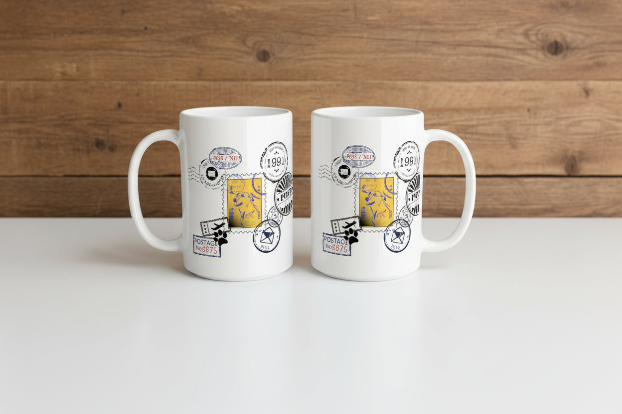 Yellow Post Drinkware.