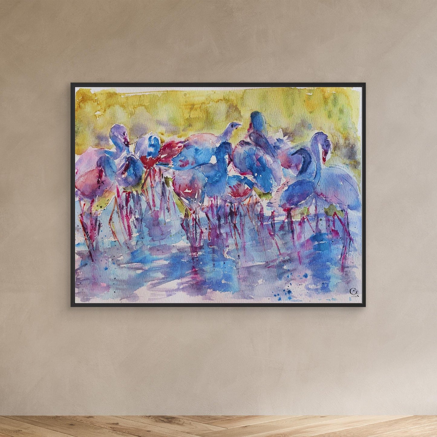 Curious Balance: Canvas Print