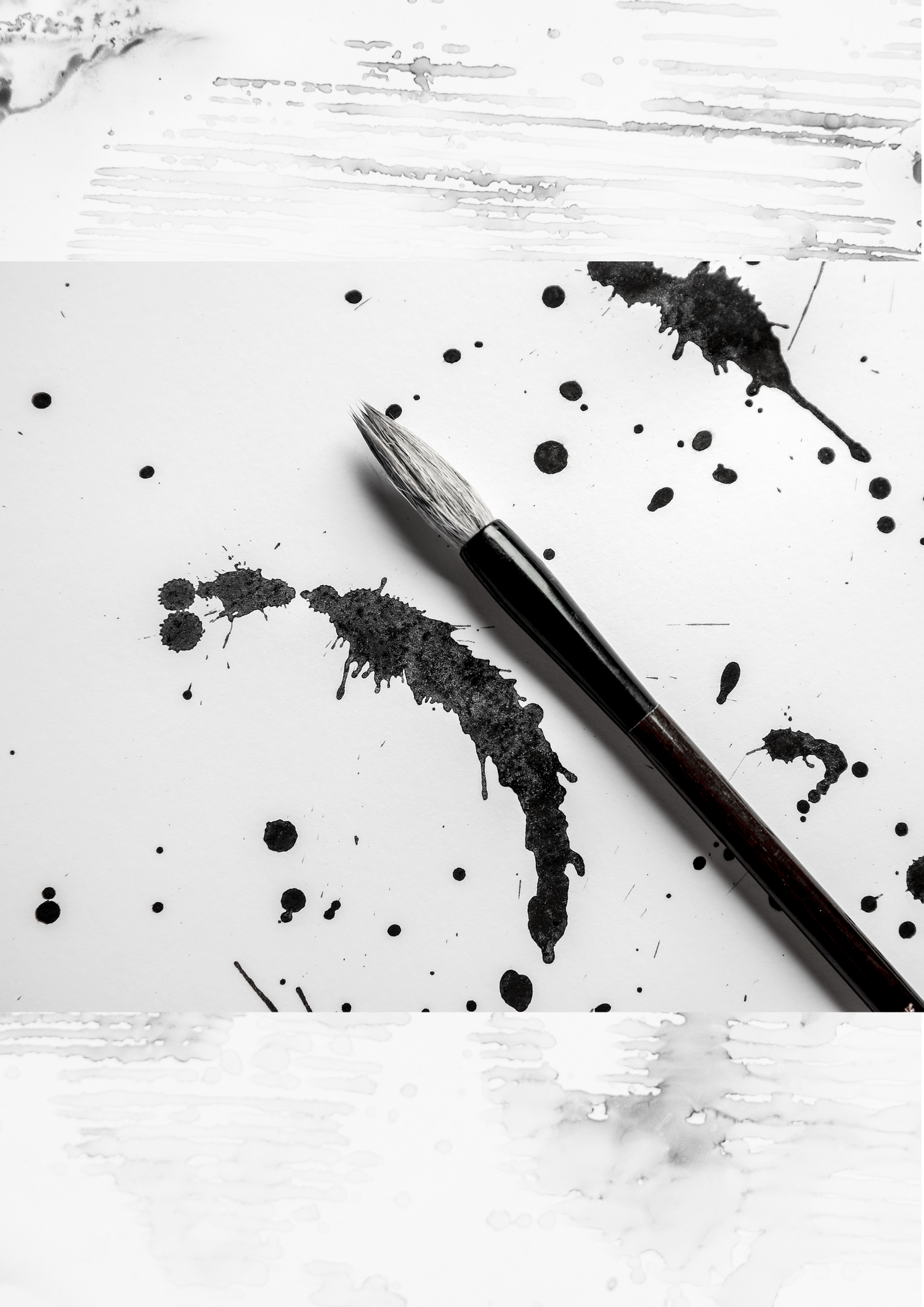 Minimalist mindful living dog line art – modern art from CanineQuirks