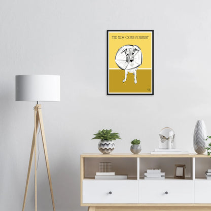 Quirky Dog Poster Non Coneformist