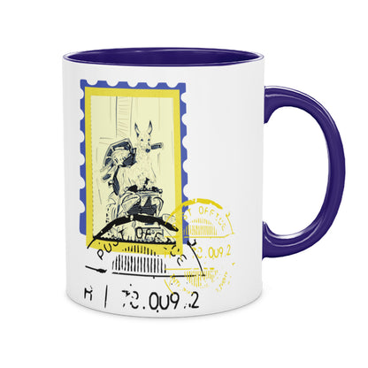 Scooter Post Color Coffee Mug.