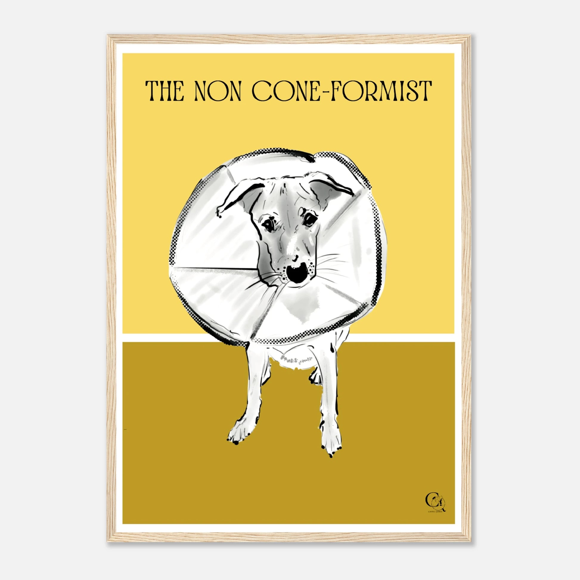 Modern Pet Themed Art Non Cone-formist.