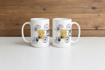 Yellow Post Drinkware.