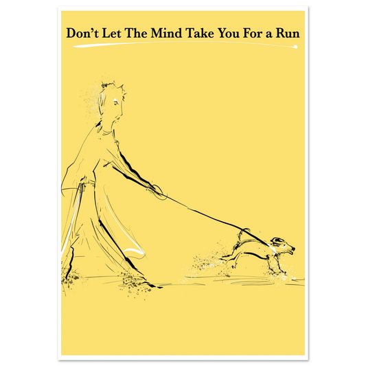 Motivational Poster Mind On a Leash 