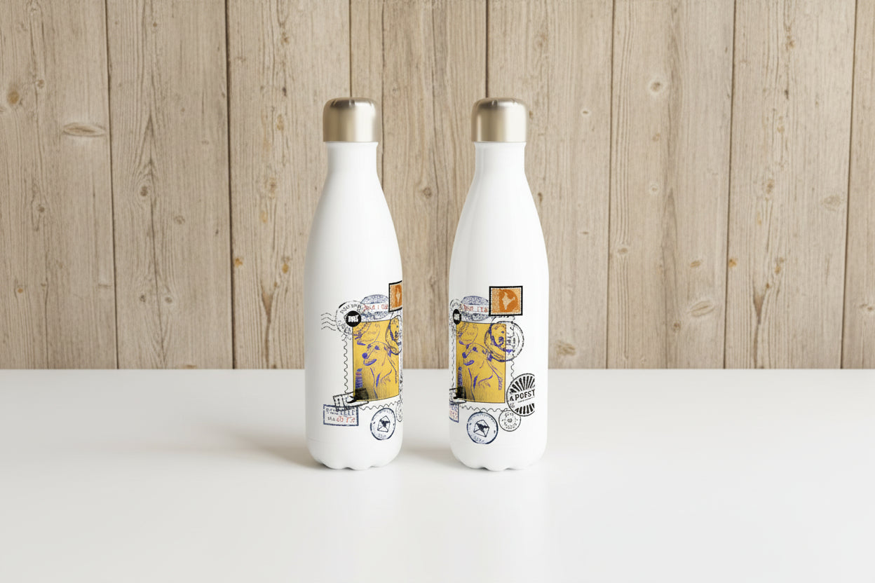 Yellow Post Drinkware.