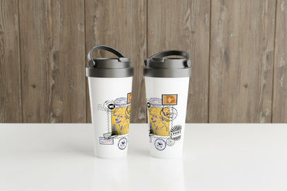 Yellow Post Drinkware.