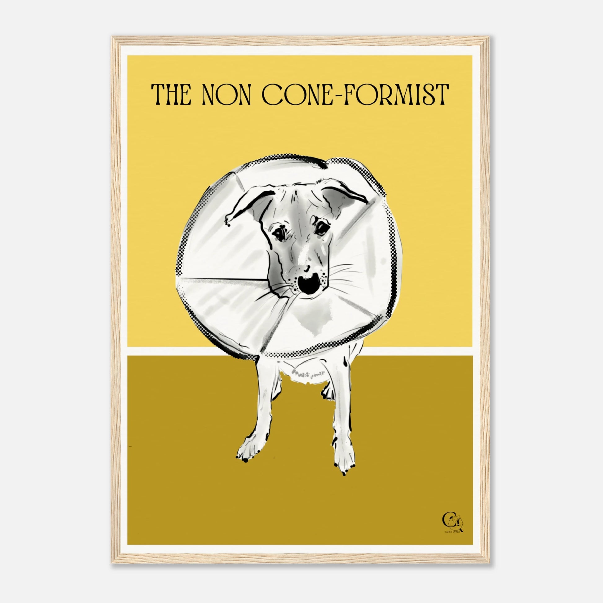 Dog themed Fine Art Poster