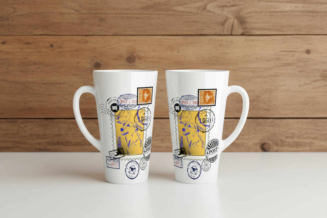 Yellow Post Drinkware.