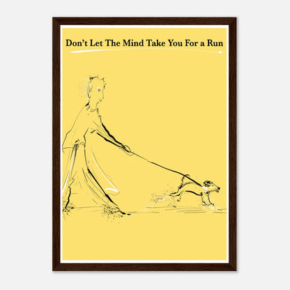 Motivational Poster Mind On a Leash 