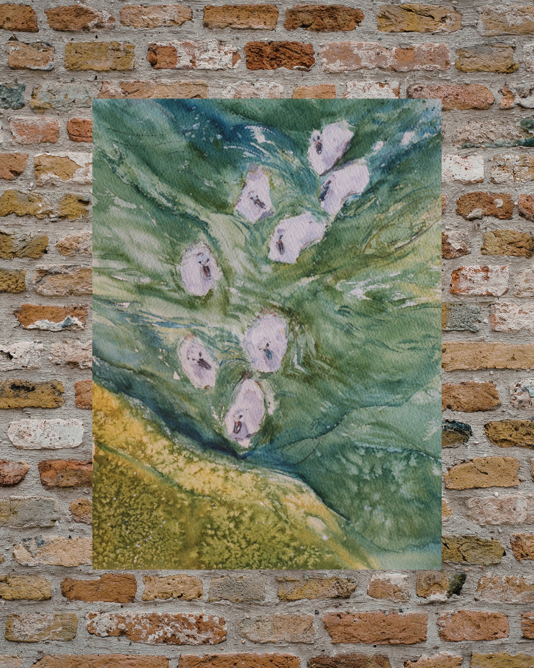 Chaos In Sync: Original Watercolor