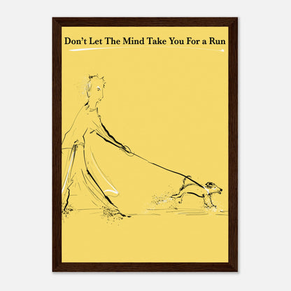 Motivational Poster Mind On a Leash 