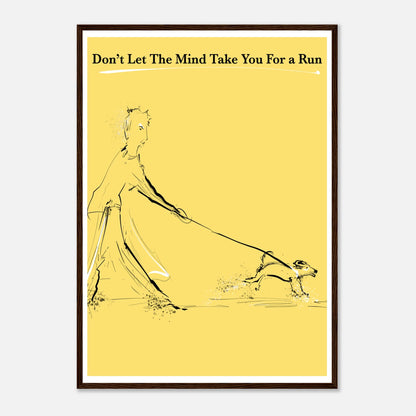 Motivational Poster Mind On a Leash 