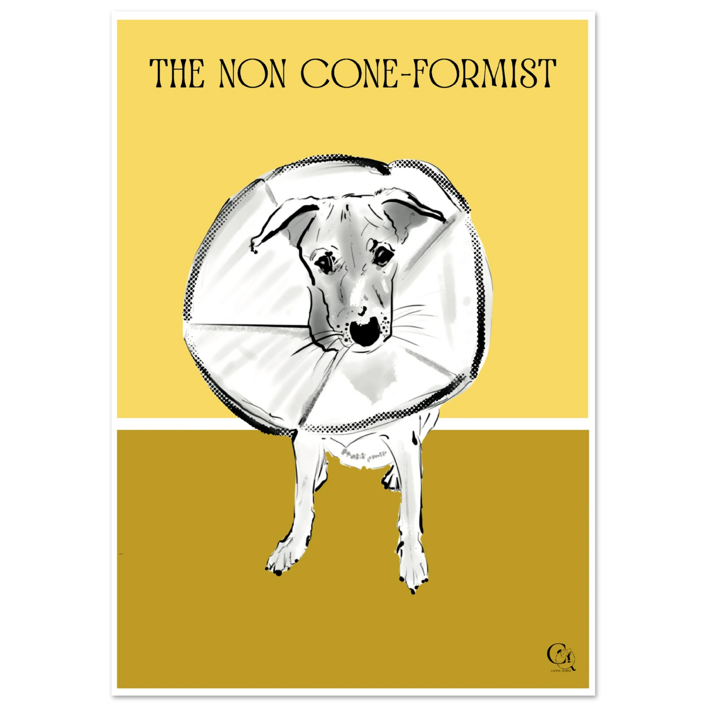 Dog themed Fine Art Poster
