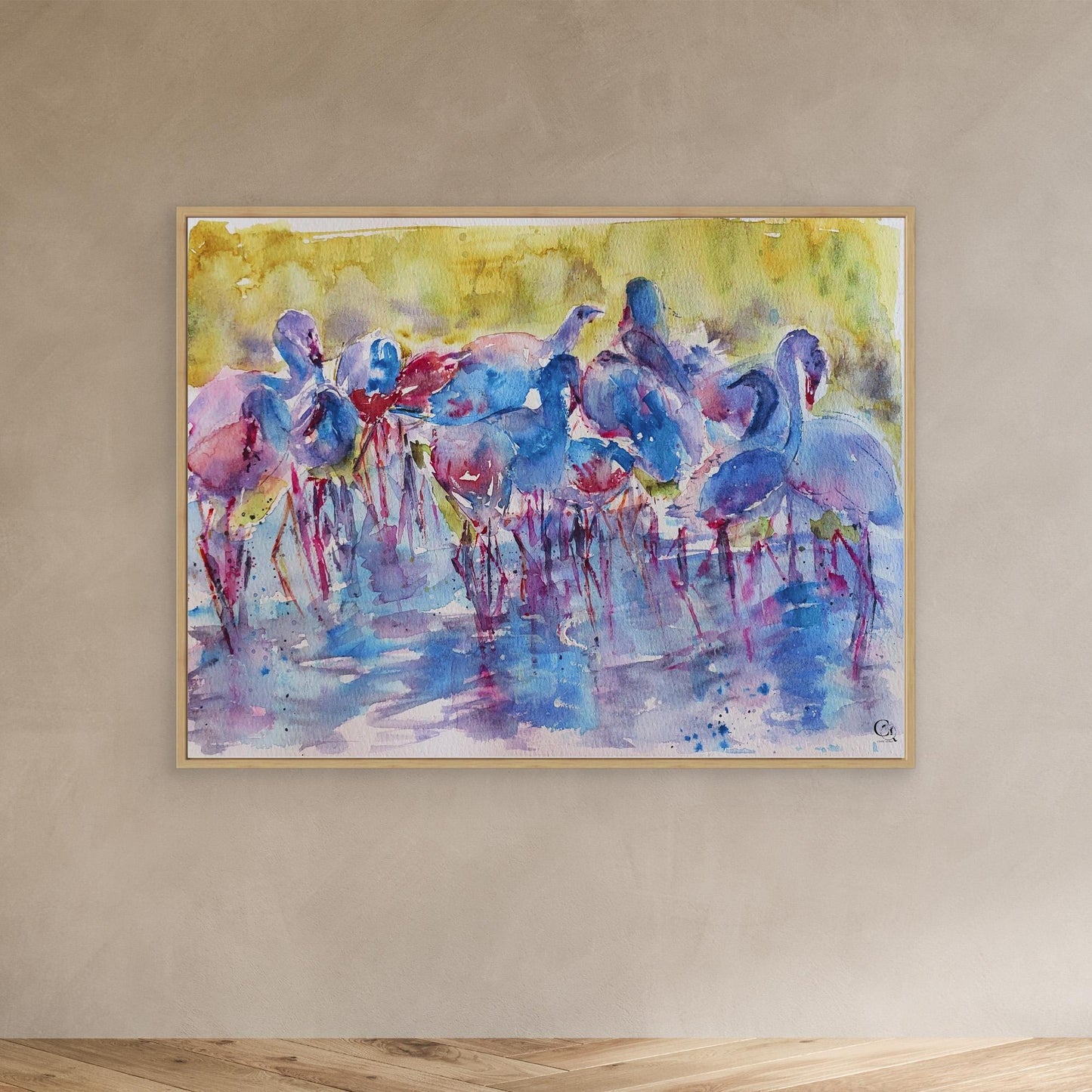 Curious Balance: Canvas Print
