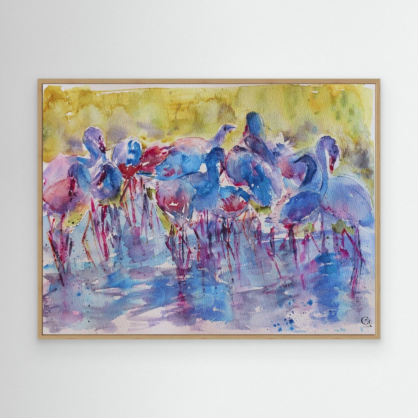 Curious Balance: Canvas Print
