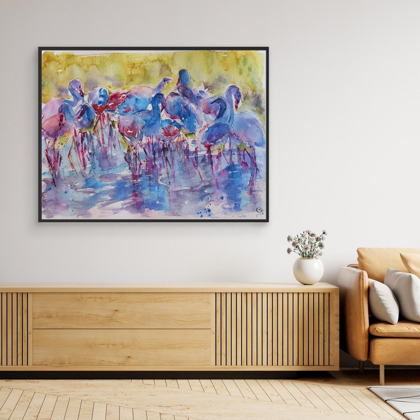 Curious Balance: Canvas Print