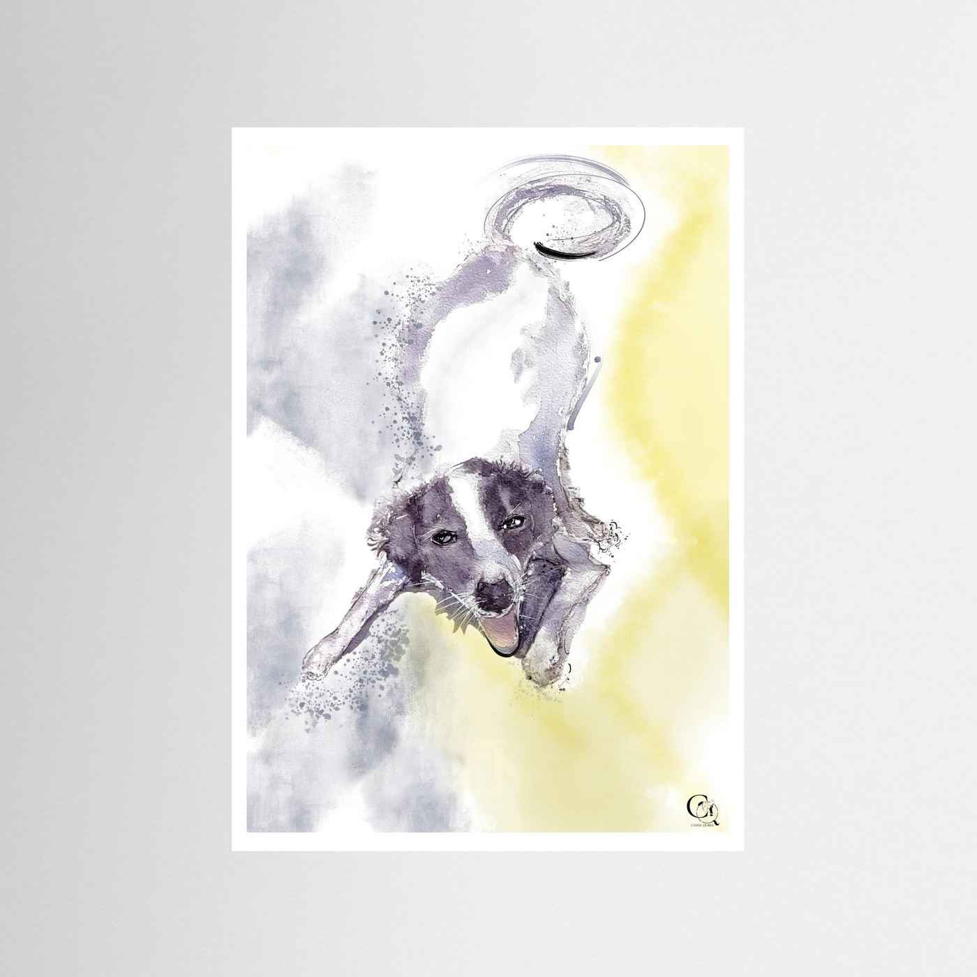 Pupper-up - Fine Art