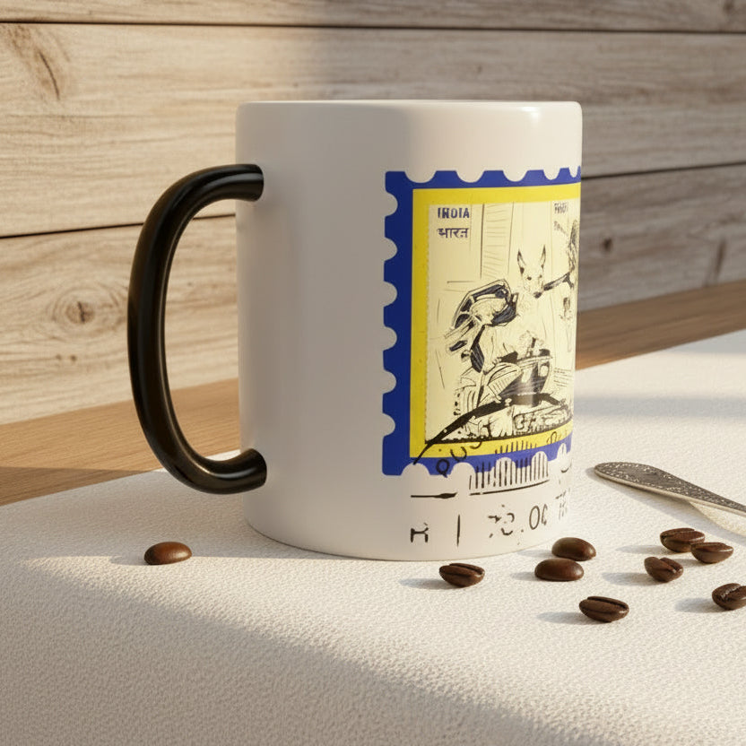 Scooter Post Color Coffee Mug