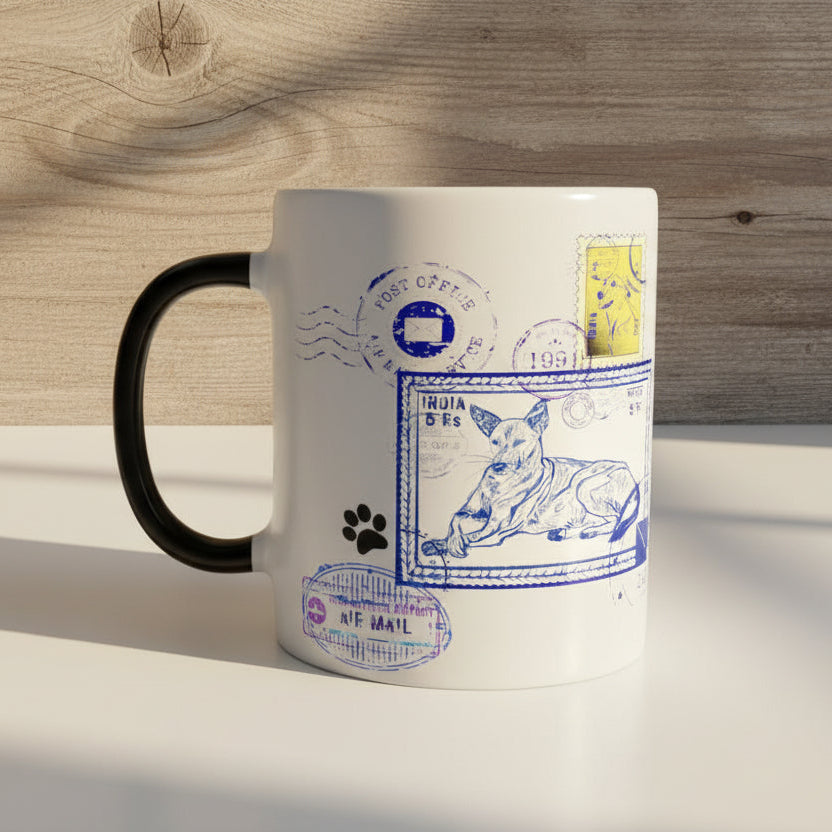 Blue Post 11Oz Color Coffee Mug