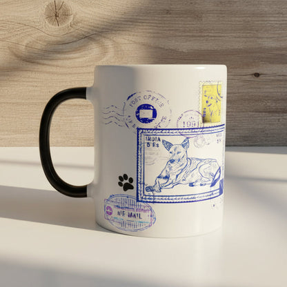 Blue Post 11Oz Color Coffee Mug