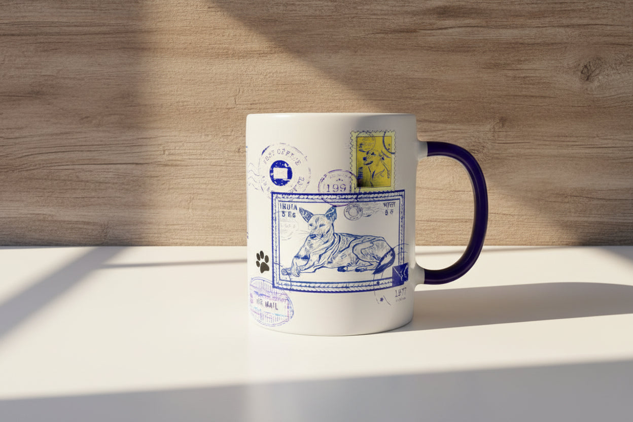 Blue Post 11Oz Color Coffee Mug