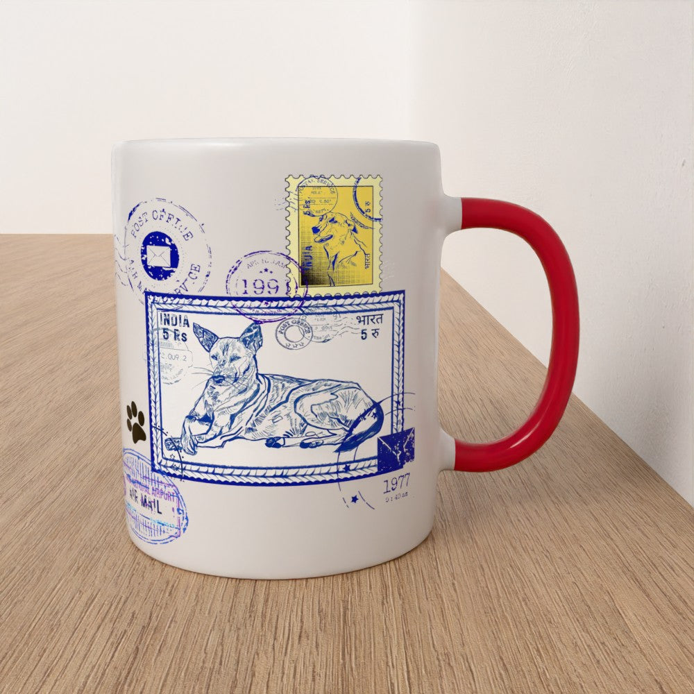 Blue Post 11Oz Color Coffee Mug