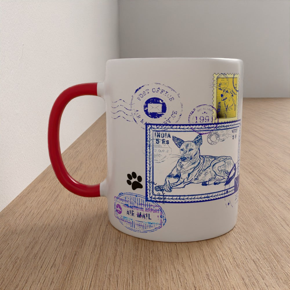 Blue Post 11Oz Color Coffee Mug