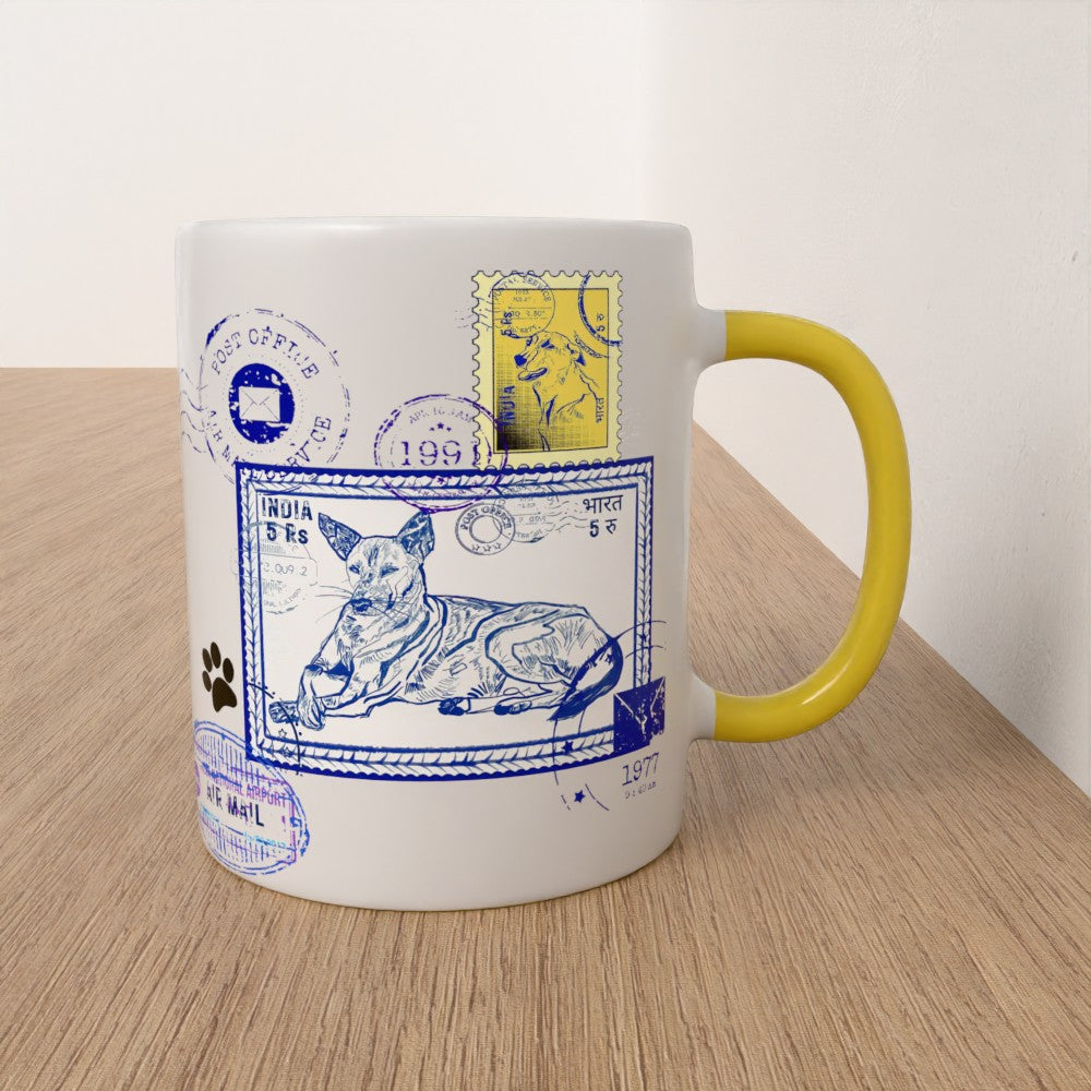 Blue Post 11Oz Color Coffee Mug