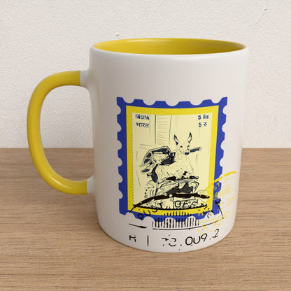 Scooter Post Color Coffee Mug