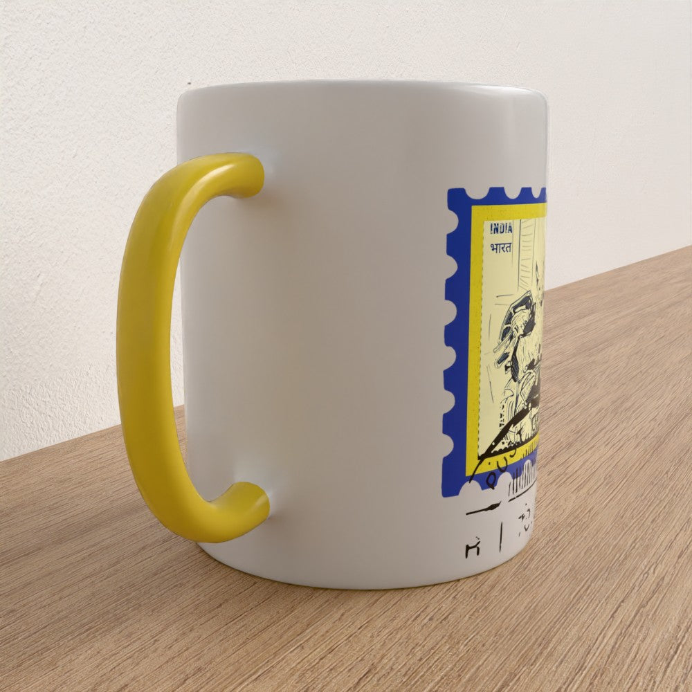 Scooter Post Color Coffee Mug